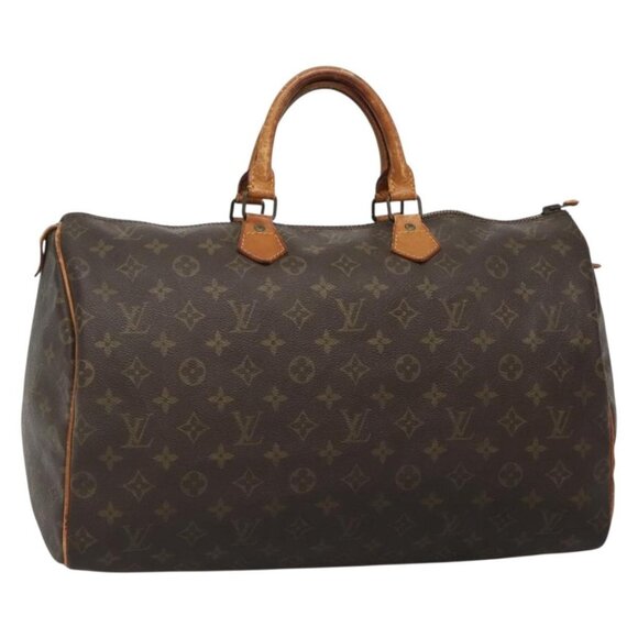 LOUIS VUITTON Monogram Speedy 40 Hand Bag - Picture 3 of 16